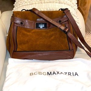 BCBG crossbody bag. Unisex. Real leather.